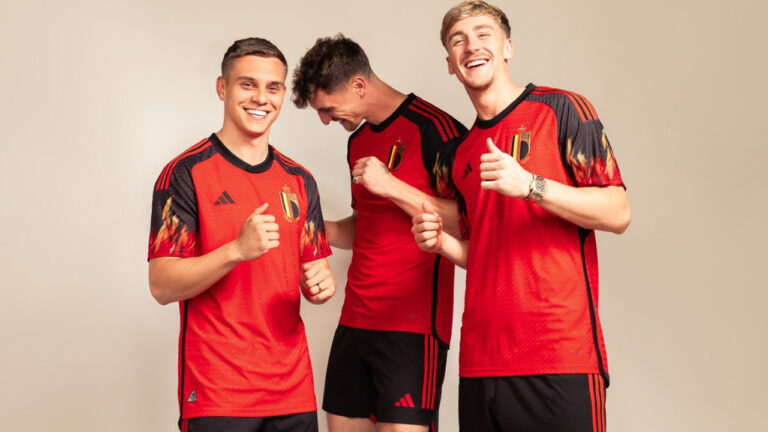 Belgium Unveils adidas World Cup Home Kit