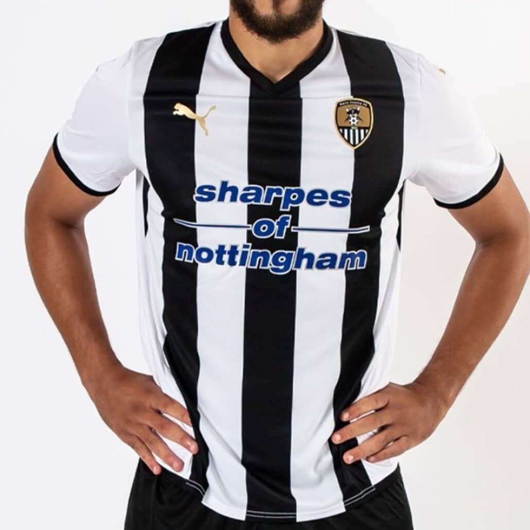 Notts County United Home 2021/22 Kit