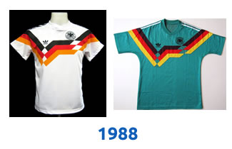 Germany Euro 1988 Kits