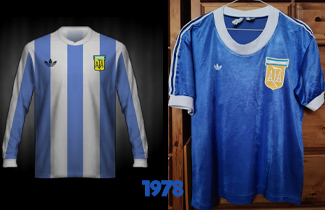 Argentina World Cup 1978 Kits