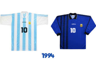 Argentina World Cup 1994 Kits
