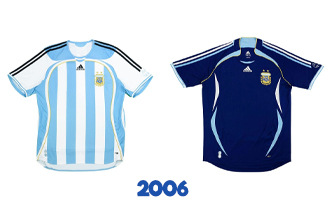 Argentina World Cup 2006 Kits