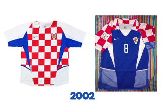 Croatia World Cup 2002 Kits