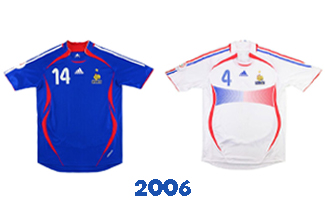 France World Cup 2006 Kits