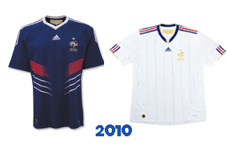 France World Cup 2010 Kits