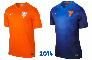 Netherlands World Cup 2014 Kits