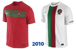 Portugal World Cup 2010 Kits