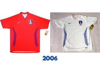 South Korea World Cup 2006 Kits