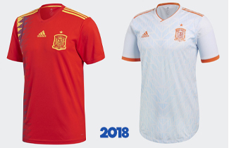 Spain World Cup 2018 Kits